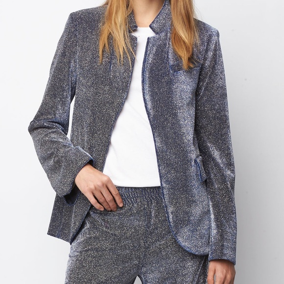 Zadig & Voltaire Jackets & Blazers - ZADIG + VOLTAIRE Very Velours Sparkle Blazer